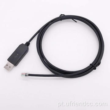 USB 2.0 RS232 Adaptador de cabo USB para RJ11